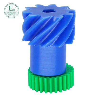 Sewing Machines Pom Spur Gear Custom Wear Resistance Low Noise Plastic Pinion Gears Plastic Pinions